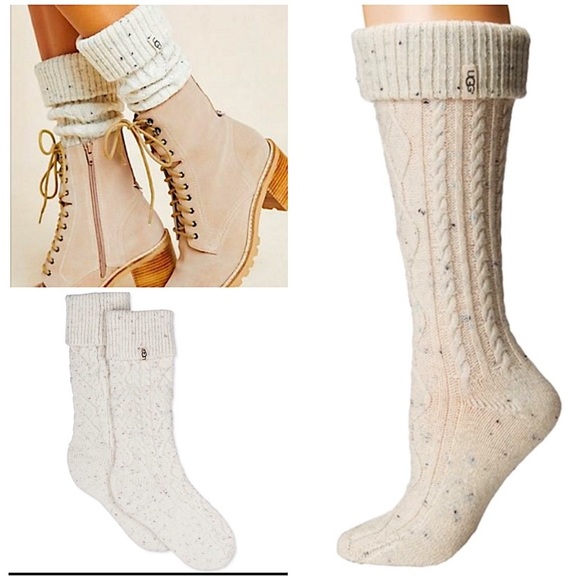 UGG Accessories - 🤩 NWT UGG Sienna Rain Boot Socks In CREAM